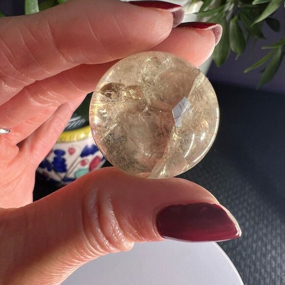 Smoky Quartz Crystal Sphere‎ Marble - Picture 2 of 13